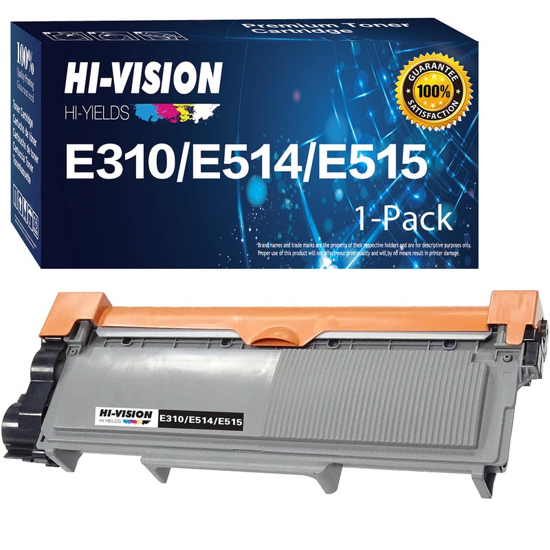 HI-VISION HI-YIELDS HI-VisionÂ® 1 Pack Compatible PVTHG 593-BBKD Toner Cartridge Replacement for E310dw E514dw E515dw E515dn - Image 1